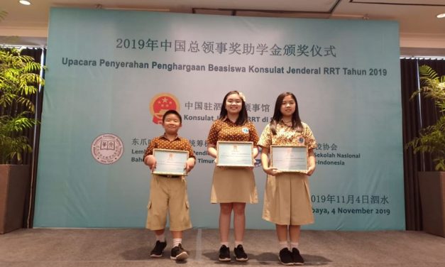 Penghargaan beasiswa konsulat jenderal RRT tahun 2020
